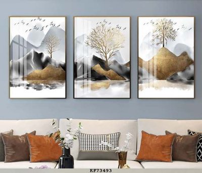 File gốc File tranh hiện đại pha lê gương KF73493 (in ấn) không giới hạn