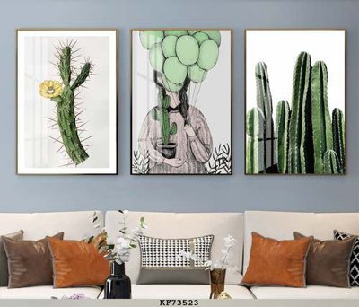 Tải file File tranh hiện đại pha lê gương KF73523 (gốc) làm tranh trang trí