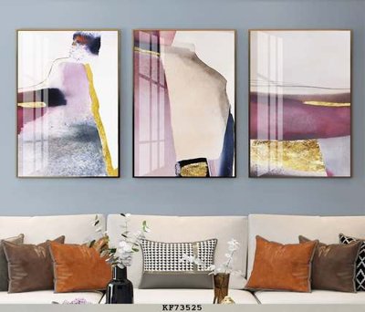File tranh ảnh gốc File tranh hiện đại pha lê gương KF73525 dùng cho in khổ lớn