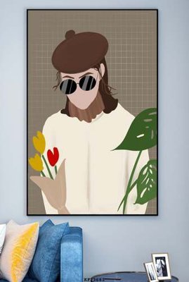 File tranh File tranh hiện đại pha lê gương KF73681 (ảnh gốc) độc quyền