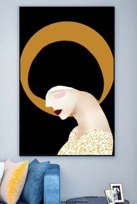 Tải file gốc File tranh hiện đại pha lê gương KF73694 (bản PSD) còn layer