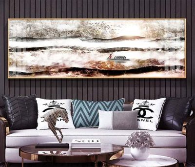 File gốc File tranh hiện đại pha lê gương KF73704 (AI/EPS) cho in ấn