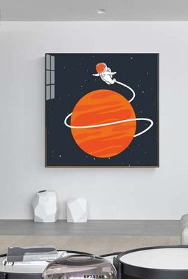 File in trần File tranh hiện đại pha lê gương KF73748 (bản gốc) mây trời