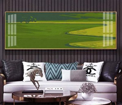 File tranh gốc File tranh hiện đại pha lê gương KF73783 chủ đề hiện đại