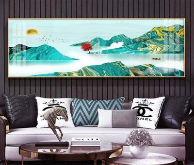 File tranh File tranh hiện đại pha lê gương KF73850 (gốc) in backlit film