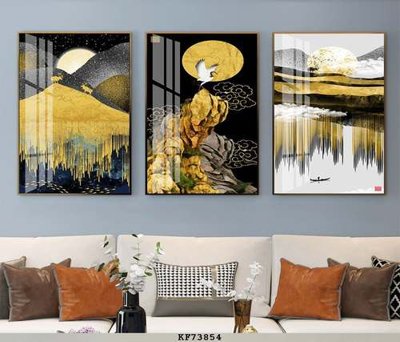 Download file File tranh hiện đại pha lê gương KF73854 (gốc) in mica cao cấp