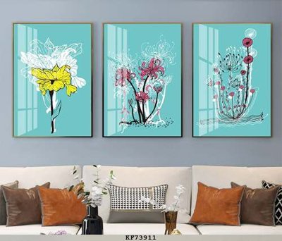 Tải file gốc File tranh hiện đại pha lê gương KF73911 (bản PSD) còn layer