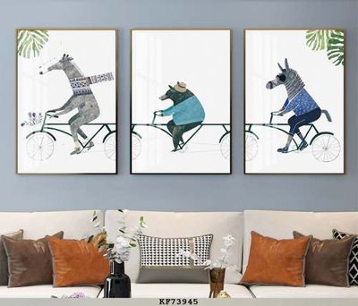 File tranh gốc File tranh hiện đại pha lê gương KF73945 chủ đề hiện đại