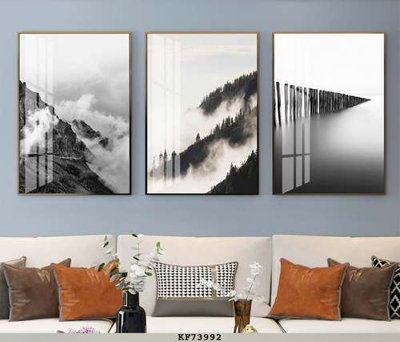 File gốc in ấn File tranh hiện đại pha lê gương KF73992 chất lượng vượt trội