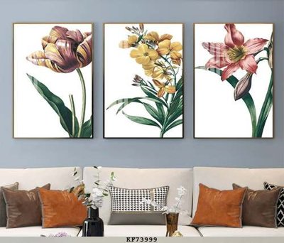 File tranh File tranh hiện đại pha lê gương KF73999 (bản gốc) treo phòng ăn