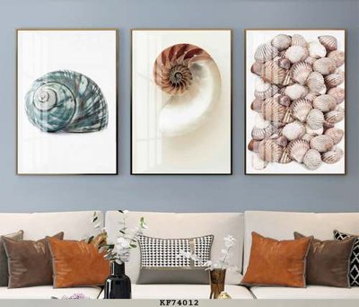 File gốc File tranh hiện đại pha lê gương KF74012 (in lụa) hoa văn cổ điển