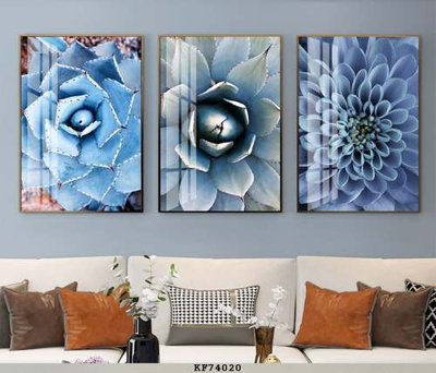 File gốc File tranh hiện đại pha lê gương KF74020 (phong cách) châu Âu