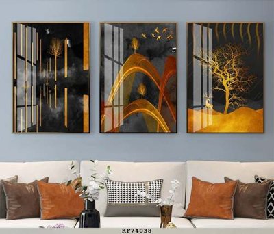 Tải file File tranh hiện đại pha lê gương KF74038 (gốc) chủ đề tôn giáo