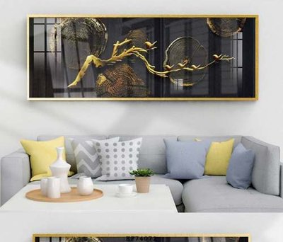 File gốc File tranh hiện đại pha lê gương KF74072 (cho in ấn) độc quyền