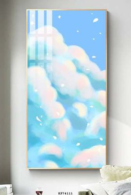 File PSD File tranh hiện đại pha lê gương KF74111 (bản gốc) cho nhà in