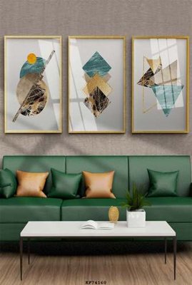 File gốc File tranh hiện đại pha lê gương KF74160 (in 3D) cho trang trí