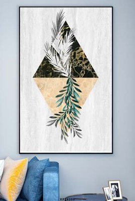 File tranh in trần 3D File tranh hiện đại pha lê gương KF74208 (ảnh gốc)