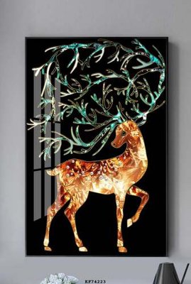 Tải file File tranh hiện đại pha lê gương KF74223 (ảnh gốc) file AI/EPS