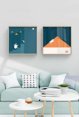 File gốc File tranh hiện đại pha lê gương KF74256 (PNG) chất lượng cao