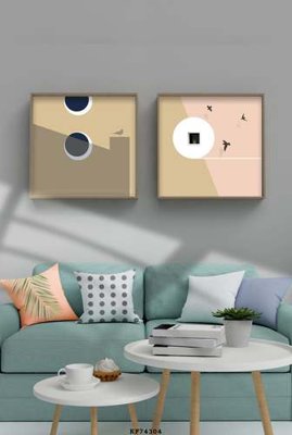 File gốc File tranh hiện đại pha lê gương KF74304 (bản quyền) cho in ấn