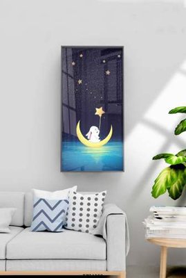 File ảnh gốc File tranh hiện đại pha lê gương KF74308 (chuyên in mica)