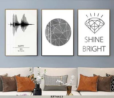 File gốc File tranh hiện đại pha lê gương KF74413 (trang trí) phòng trẻ em