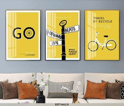 File in lụa File tranh hiện đại pha lê gương KF74419 (chất lượng cao) File tranh hiện đại pha lê gương KF74419