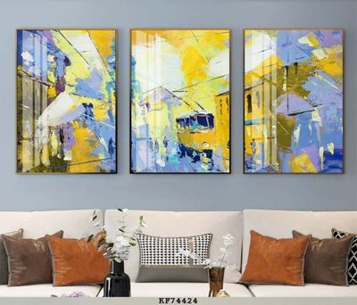 File gốc File tranh hiện đại pha lê gương KF74424 (cho in ấn) từ Filetranh.com