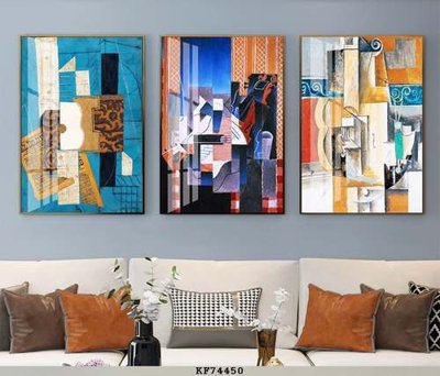 File gốc File tranh hiện đại pha lê gương KF74450 (trang trí) cho phòng khách