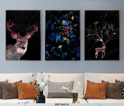 File ảnh File tranh hiện đại pha lê gương KF74476 (gốc) in standee