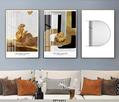 File tranh File tranh hiện đại pha lê gương KF74481 (gốc) in trên kính