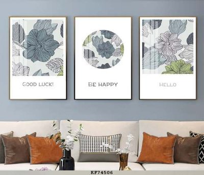 File tranh gốc in trần nhà File tranh hiện đại pha lê gương KF74506 3D