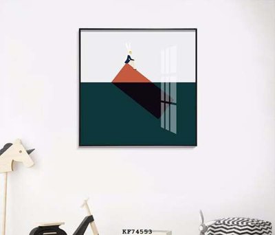 File ảnh File tranh hiện đại pha lê gương KF74553 (gốc) in PP, decal