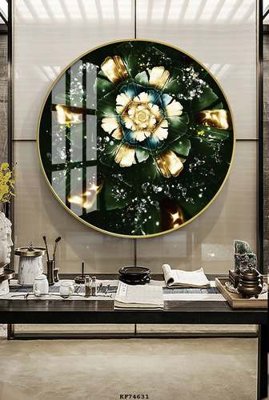 File PSD File tranh hiện đại pha lê gương KF74631 (gốc) tách lớp chi tiết