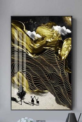 File tranh File tranh hiện đại pha lê gương KF74634 (ảnh gốc) cho in ấn kỹ thuật số