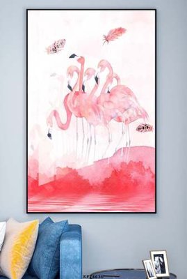 File gốc File tranh hiện đại pha lê gương KF74636 (in mica) làm bảng hiệu