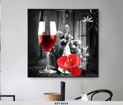 File tranh File tranh hiện đại pha lê gương KF74669 (ảnh gốc) độc quyền