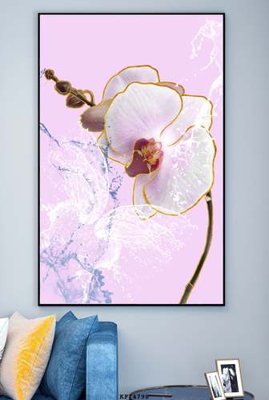 File in mica File tranh hiện đại pha lê gương KF74798 (bản gốc) sắc sảo