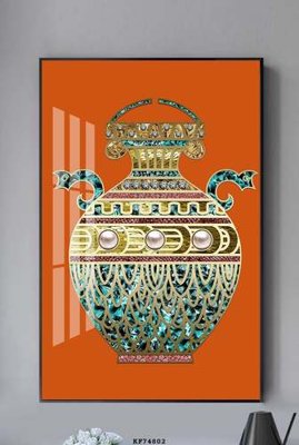 File gốc File tranh hiện đại pha lê gương KF74802 (PNG) trong suốt (transparent)