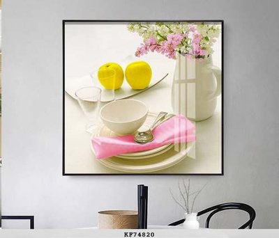 File in ấn File tranh hiện đại pha lê gương KF74820 (bản gốc) cao cấp