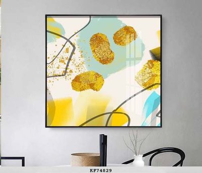 File gốc File tranh hiện đại pha lê gương KF74829 (ảnh chi tiết) để in trần