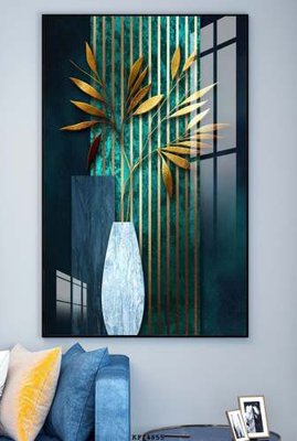 Tải file tranh gốc File tranh hiện đại pha lê gương KF74855 chất lượng cao