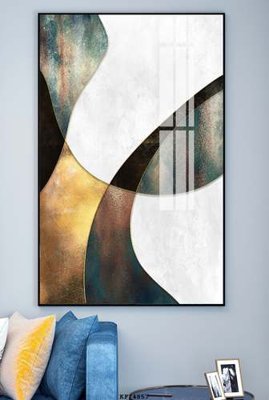 File in ấn File tranh hiện đại pha lê gương KF74857 (bản gốc) từ file gốc