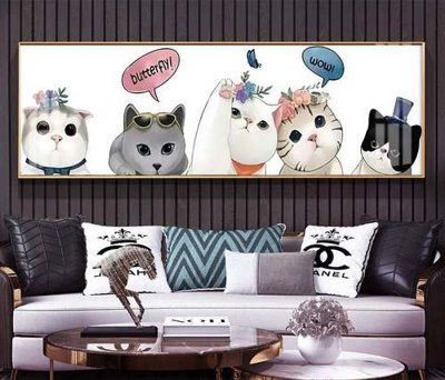 Download file gốc File tranh hiện đại pha lê gương KF74936 (in lụa) tranh 3D