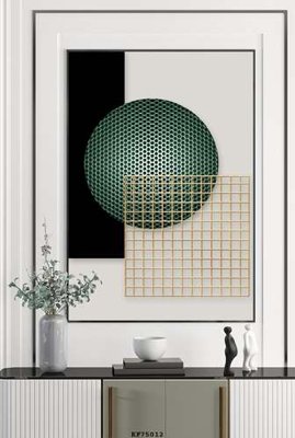 Tải file File tranh hiện đại pha lê gương KF75012 (gốc) làm file thiết kế