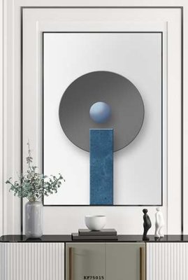 File gốc File tranh hiện đại pha lê gương KF75015 (ảnh chi tiết) để in trần