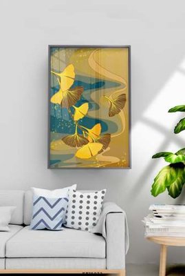 File in mica File tranh hiện đại pha lê gương KF75072 (bản gốc) siêu trong