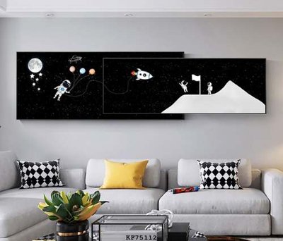 Download file tranh File tranh hiện đại pha lê gương KF75112 (file gốc PSD)