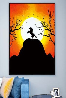 File gốc File tranh hiện đại pha lê gương KF75166 (ảnh rõ nét) để in