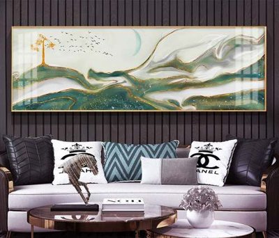 File PSD File tranh hiện đại pha lê gương KF75168 (gốc) cho designer